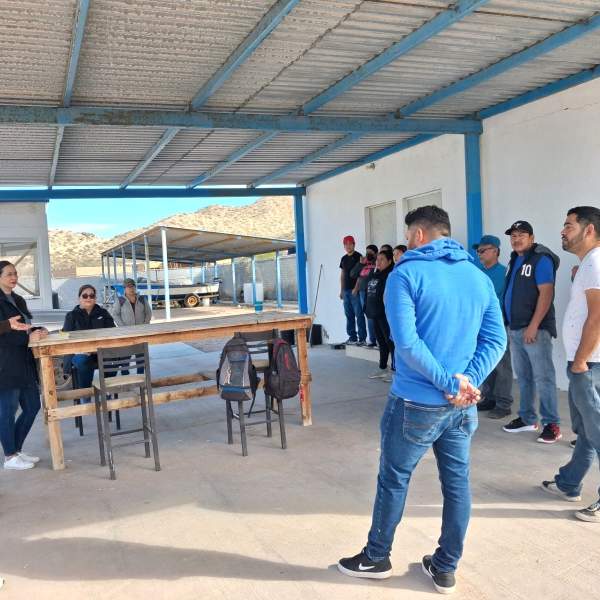 Supervisa Directora General del Instituto de Acuacultura operaciones del CREMES en Bahía de Kino